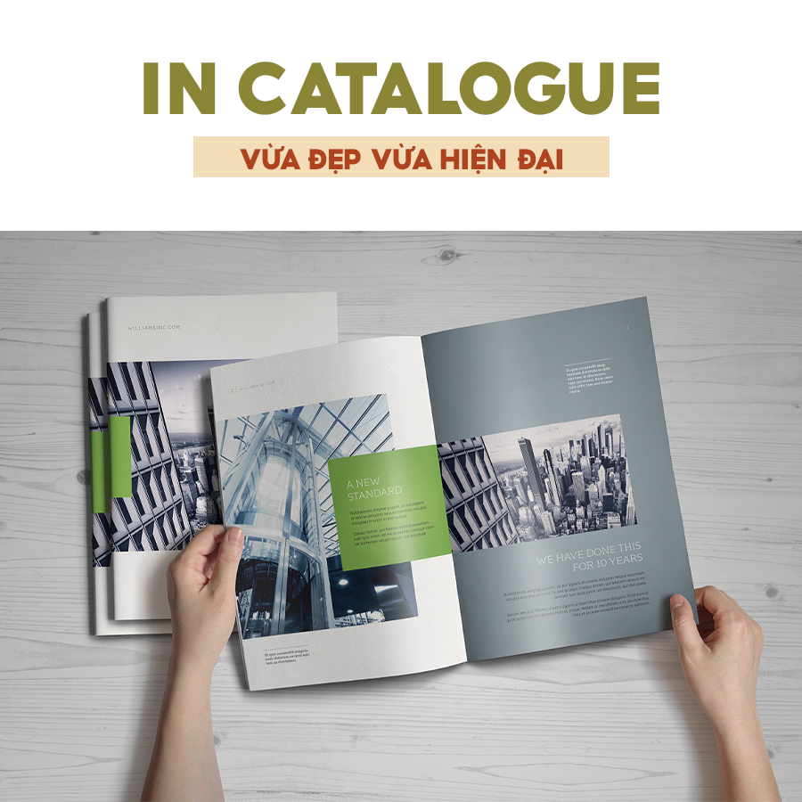 Dịch vụ in catalogue giá rẻ