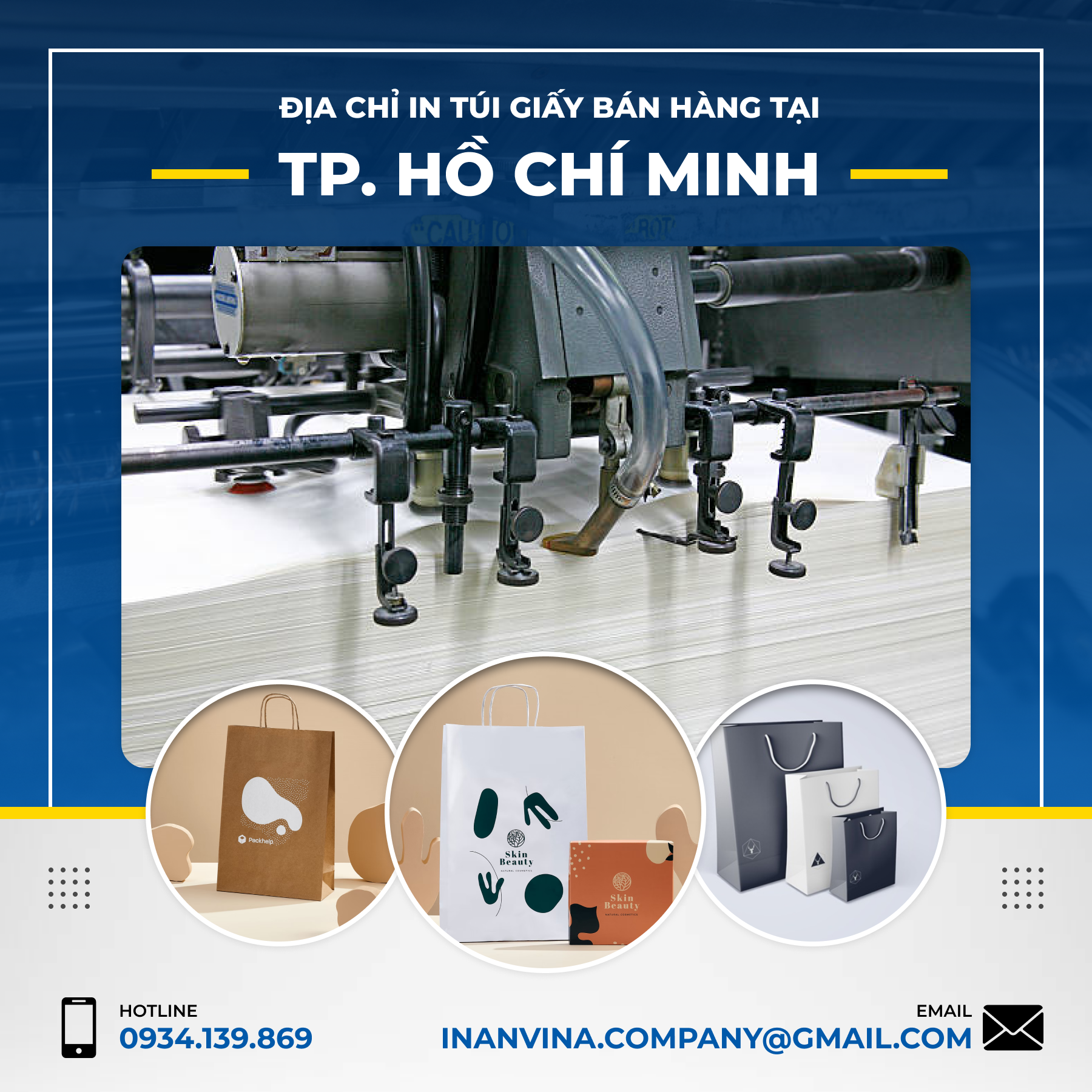 Địa chỉ in túi giấy bán hàng tại Tp.HCM