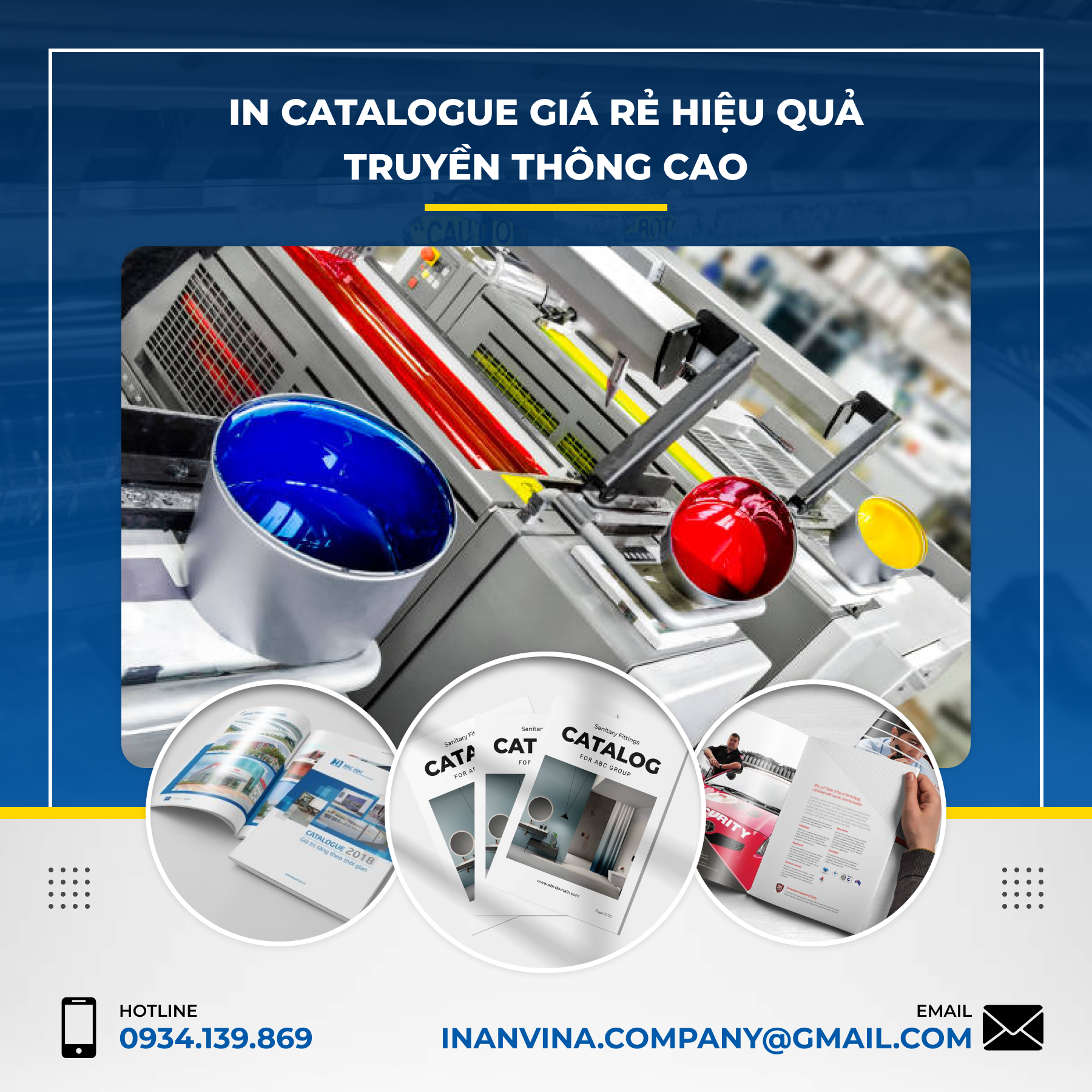 In catalogue giá rẻ hiệu quả truyền thông cao